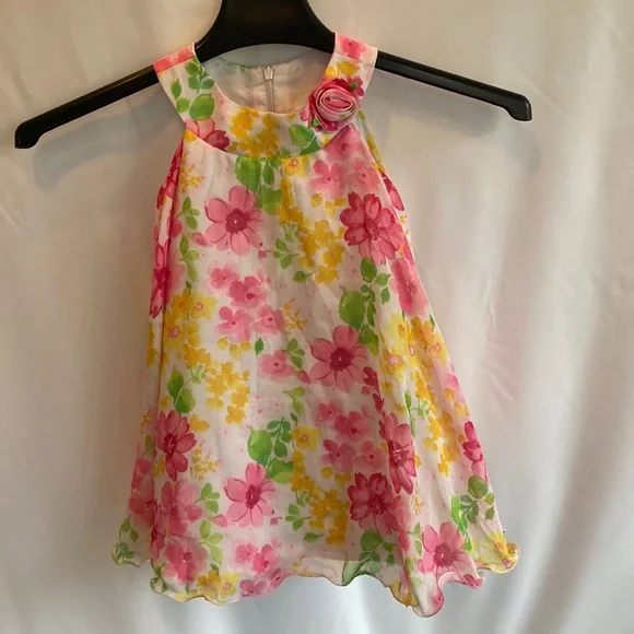 American Princess | Dresses | 35 American Princess Floral Toddler Dress |  Poshmark